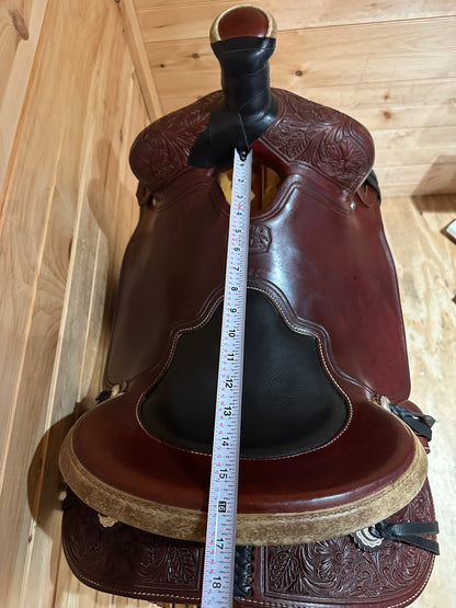 16” McCall Mclite All Around Western Saddle A017 123