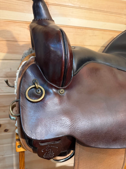 16” Circle Y High Horse Navasota Western Trail Saddle Model 6924