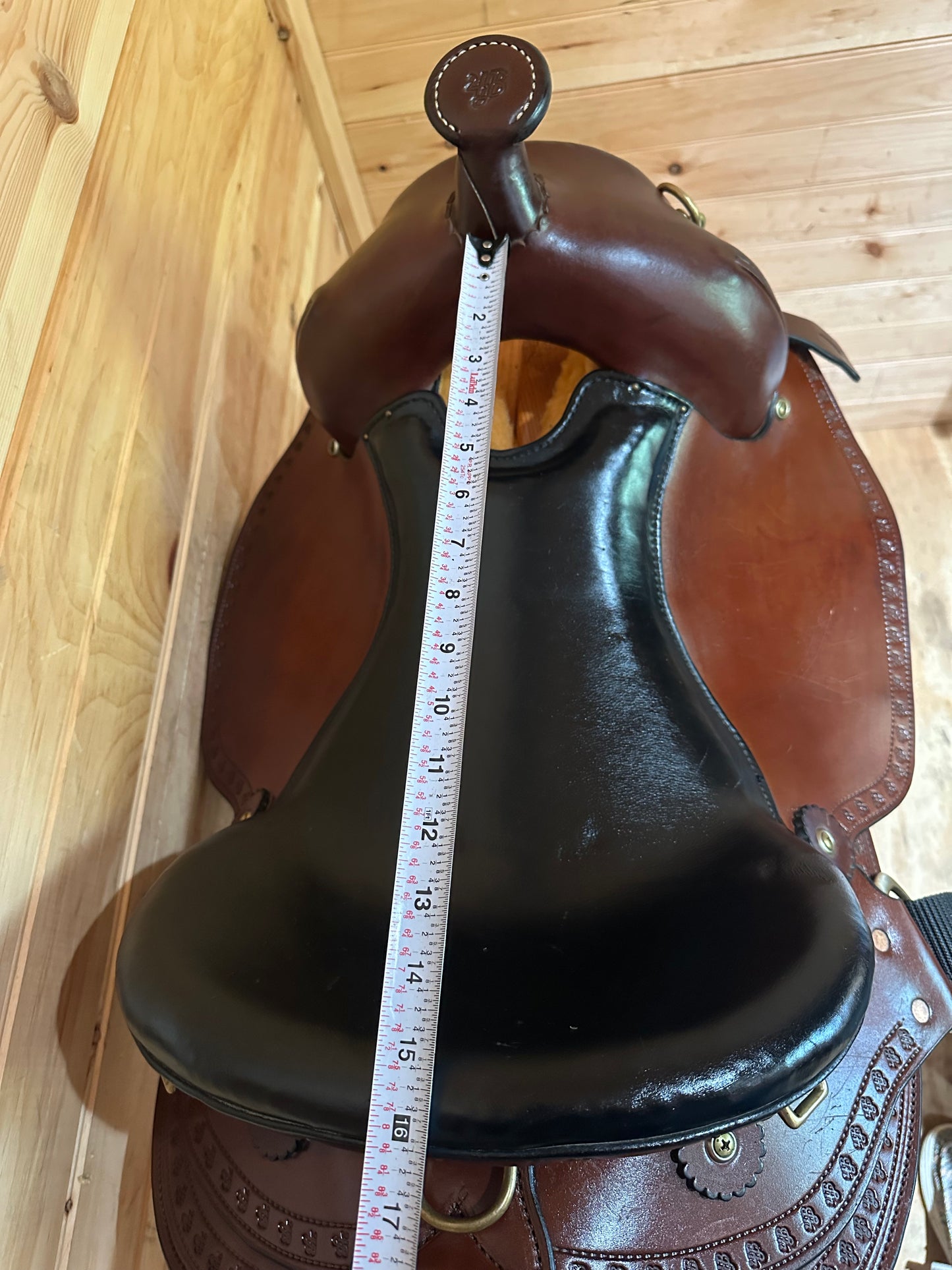 16” Imus 4Beat Gaited Western Trail Saddle