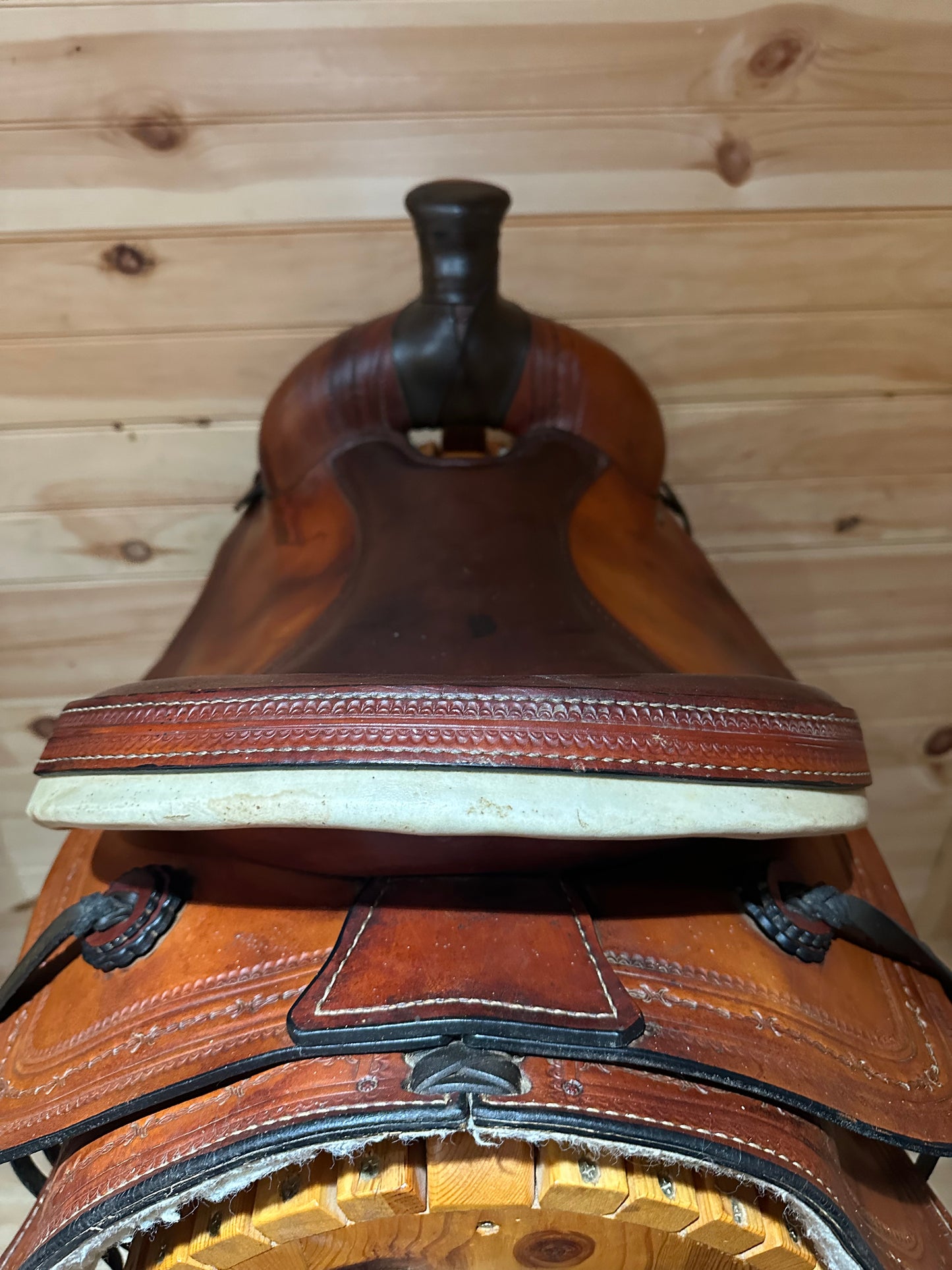 16” VH Saddlery Circle M Roper Western Saddle Model 1635