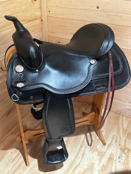 16” Circle Y Flex-Lite Park & Trail Western Saddle Model 1551