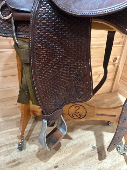17” Draggin S Saddlery Ladie’s Roper Western Saddle