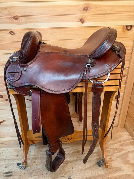 15” Clinton Anderson Aussie Stock Saddle by Martin Saddlery