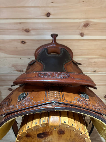 16” Sergeants Texas Classic Western Reining Saddle