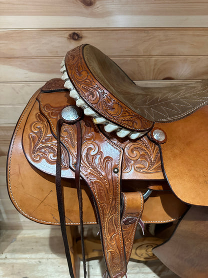 16” Billy Cook Roping Western Saddle Model 8404