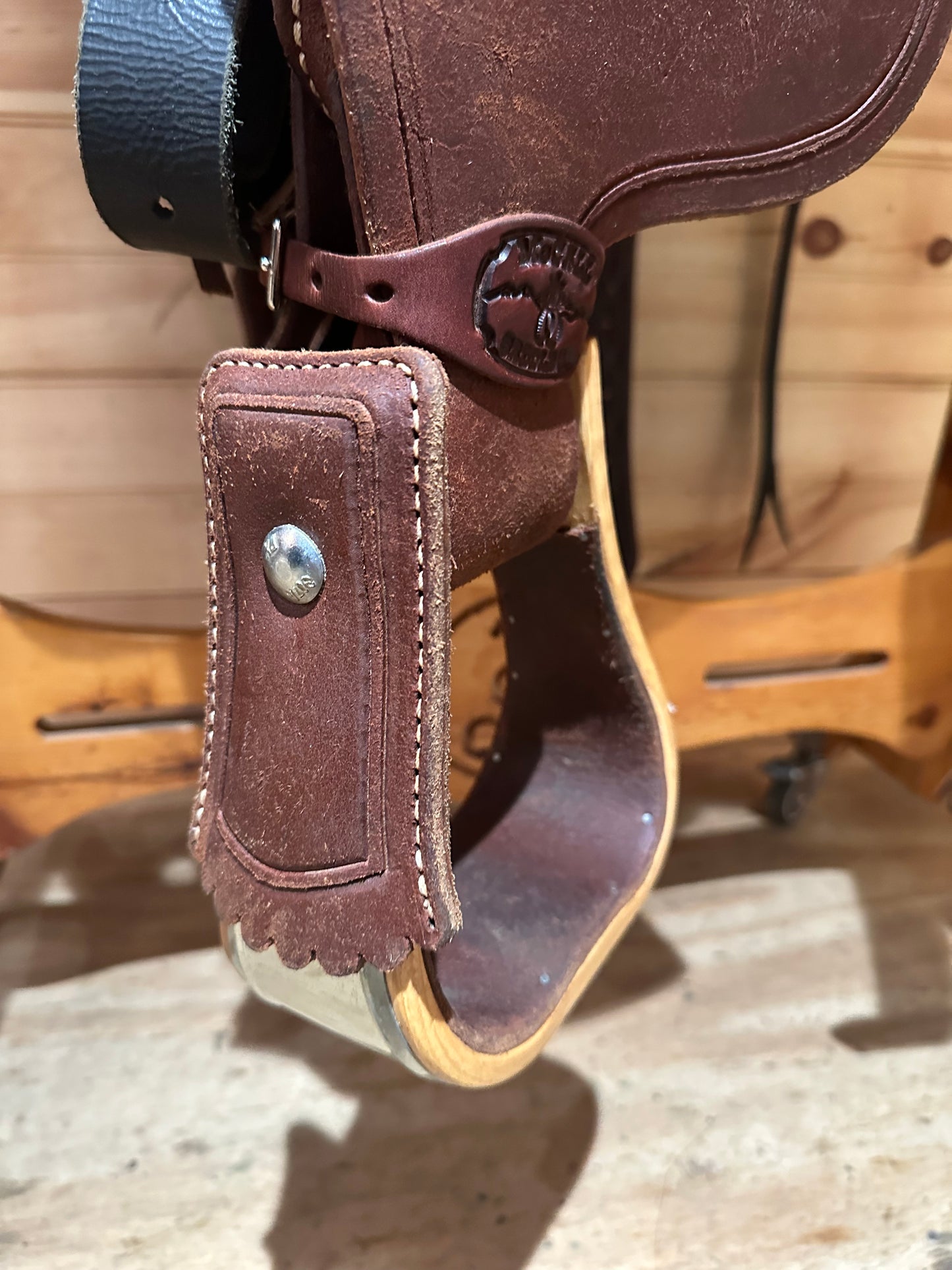 15.5” McCall Mclite Wade Western Saddle W108 521