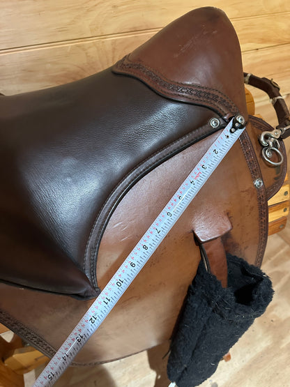 19” Double Creek Saddlery Buena Vista Saddle Model 104