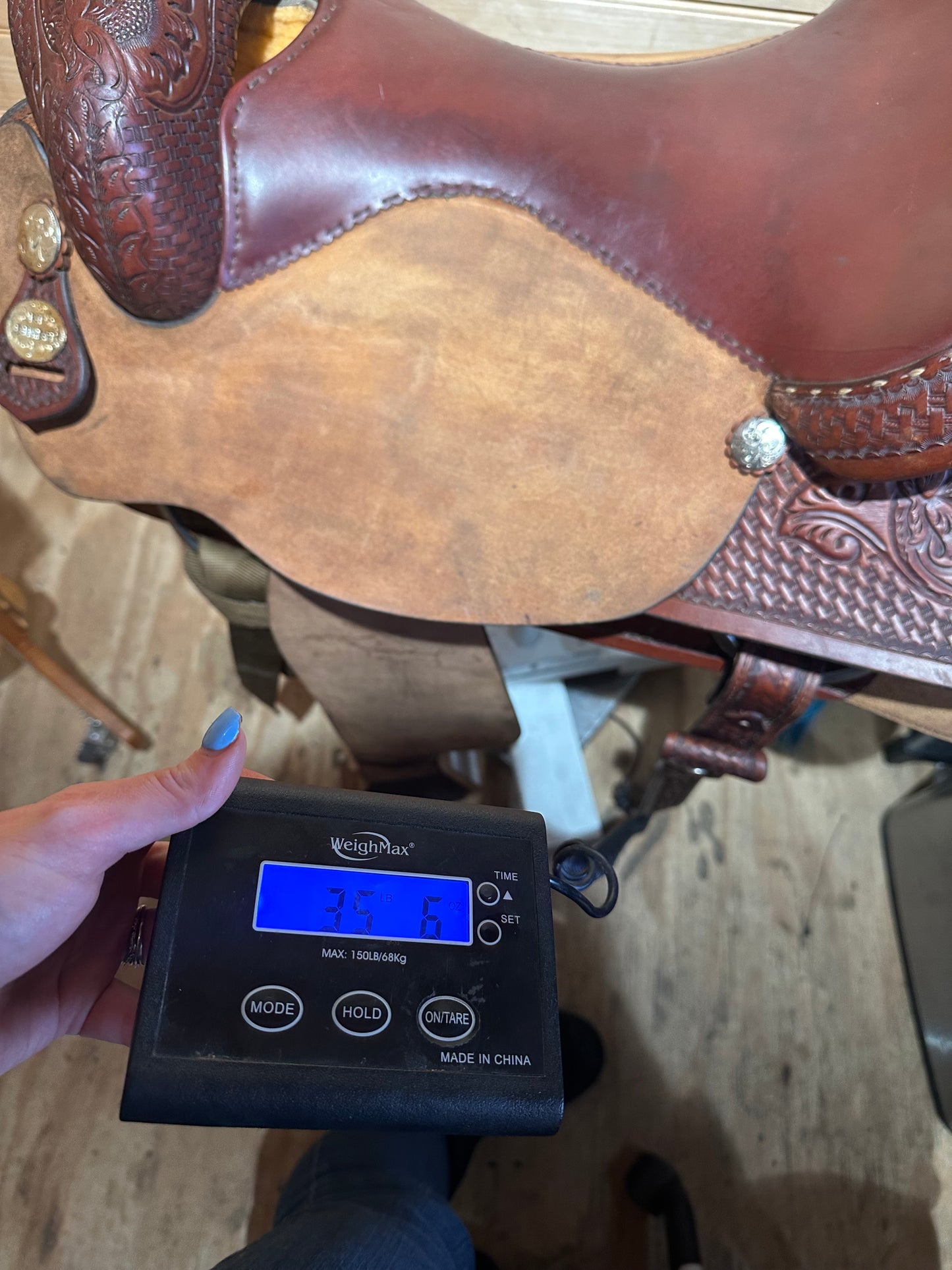 17” Circle Y Cutter Pat Earnheart Western Saddle Model 1345