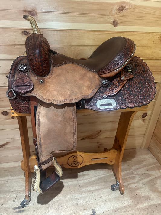 14.5” Ammerman Angel Kisses Barrel Racing Saddle