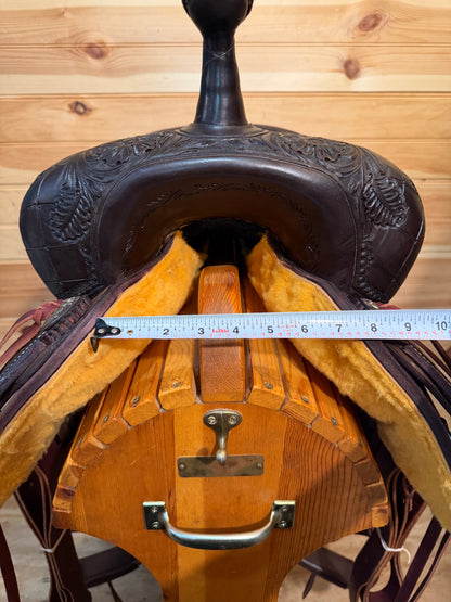 15.5" Paul Taylor Cutter Western Saddle