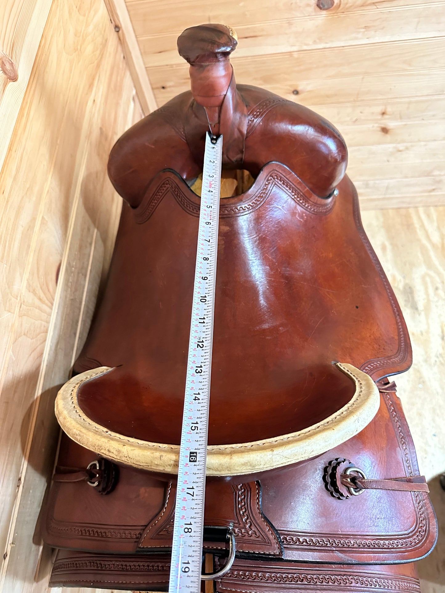 16” Circle Y All-Around Ranch Roper Western Saddle Model 1124