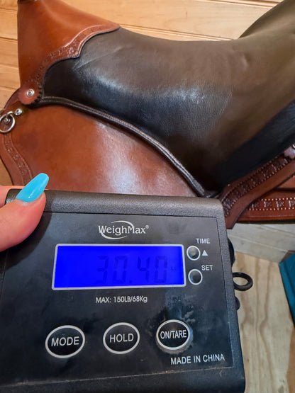 17” Brenneman’s Gaited Western Trail Saddle 080754