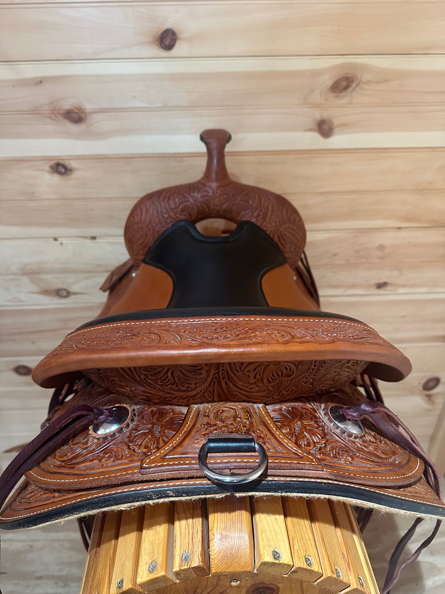 15” Circle Y High Horse Oyster Creek Trail Western Saddle Model 6808 (2024)