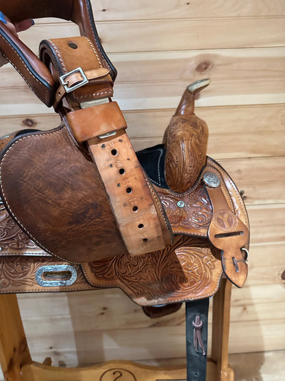 14” Circle Y Youth Western Show Saddle Model 3674