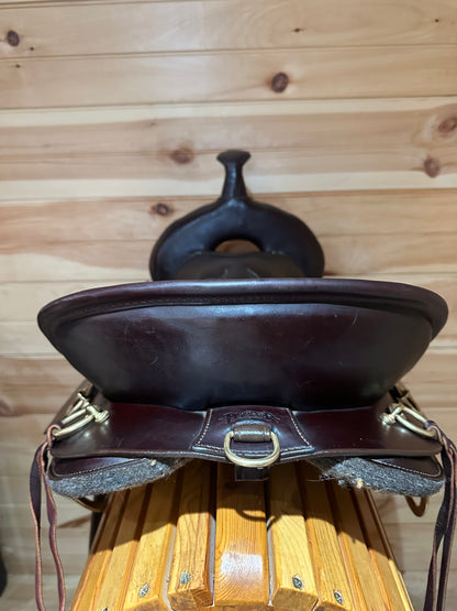 17.5” Tucker Cheyenne Western Trail Saddle Model 157