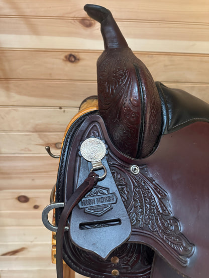 16” Circle Y High Horse Mineral Wells Western Trail Saddle Model 6812 (2023)
