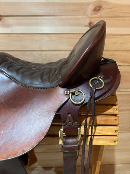 17.5” Tucker High Plains Western Trail Saddle Model 260