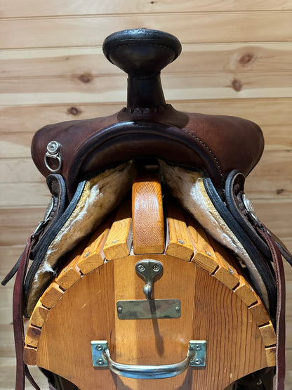 16” American saddlery Barrel Racing Western Saddle Model 408