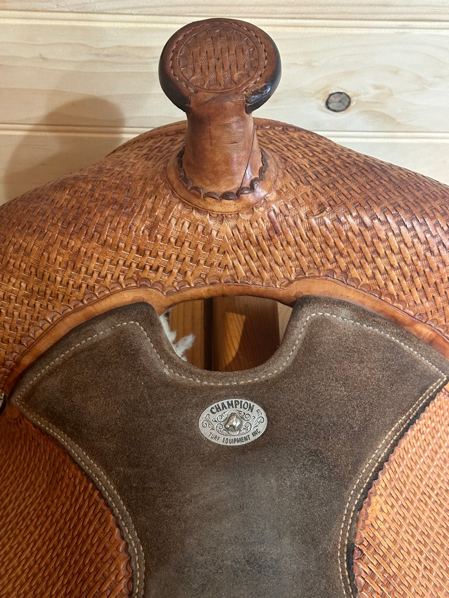 16” Champion Turf Reining Western Saddle