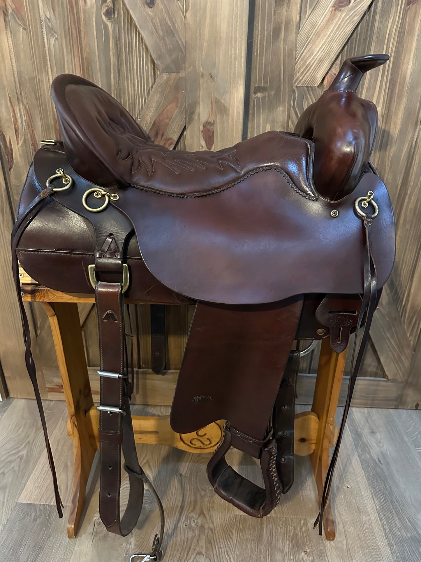 17.5” Tucker High Plains Western Trail Saddle Model 260