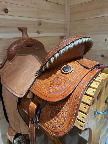 16” Billy Cook Roping Western Saddle Model 291770