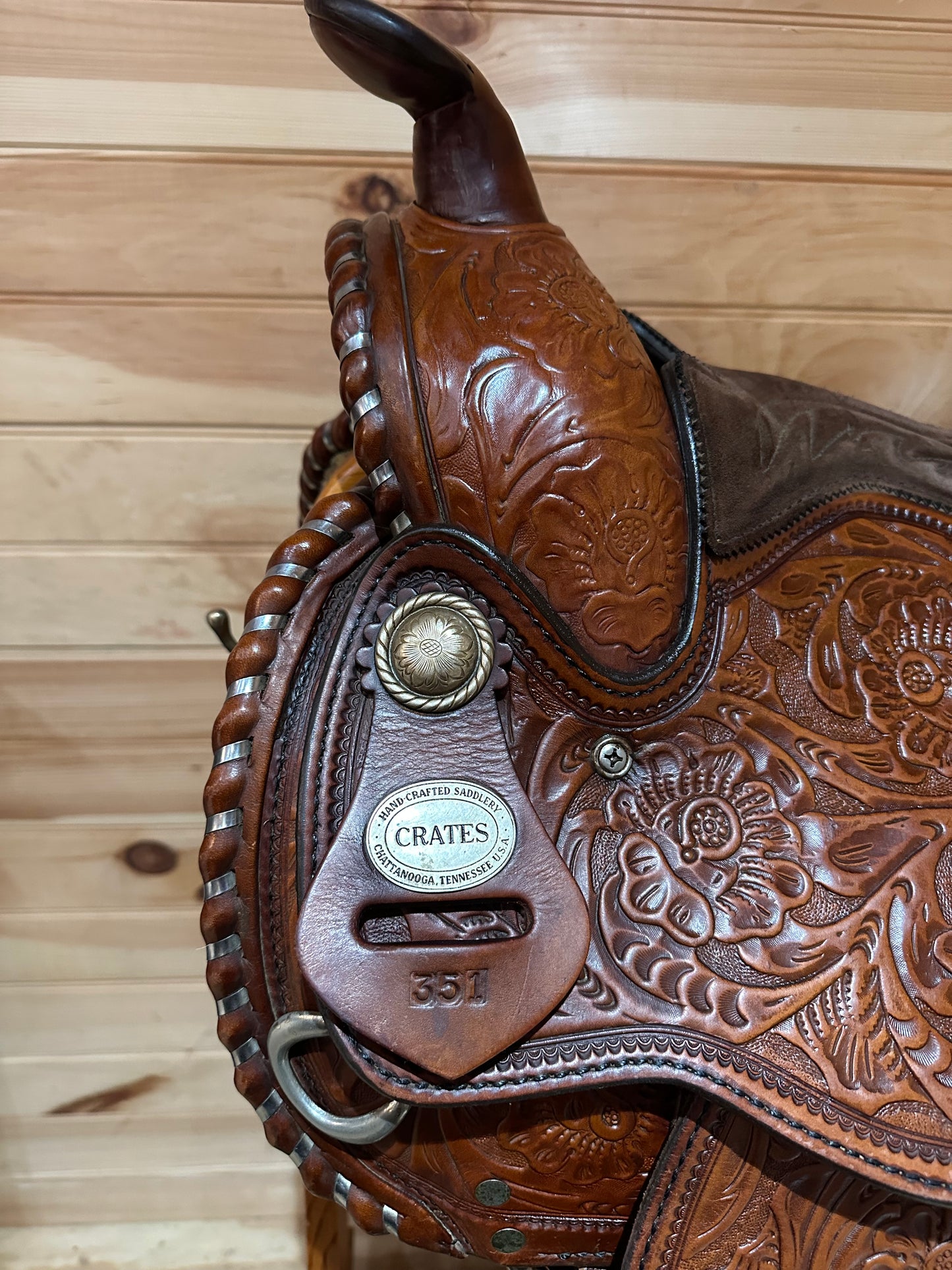 16” Crates Arabian Western Saddle Model 351