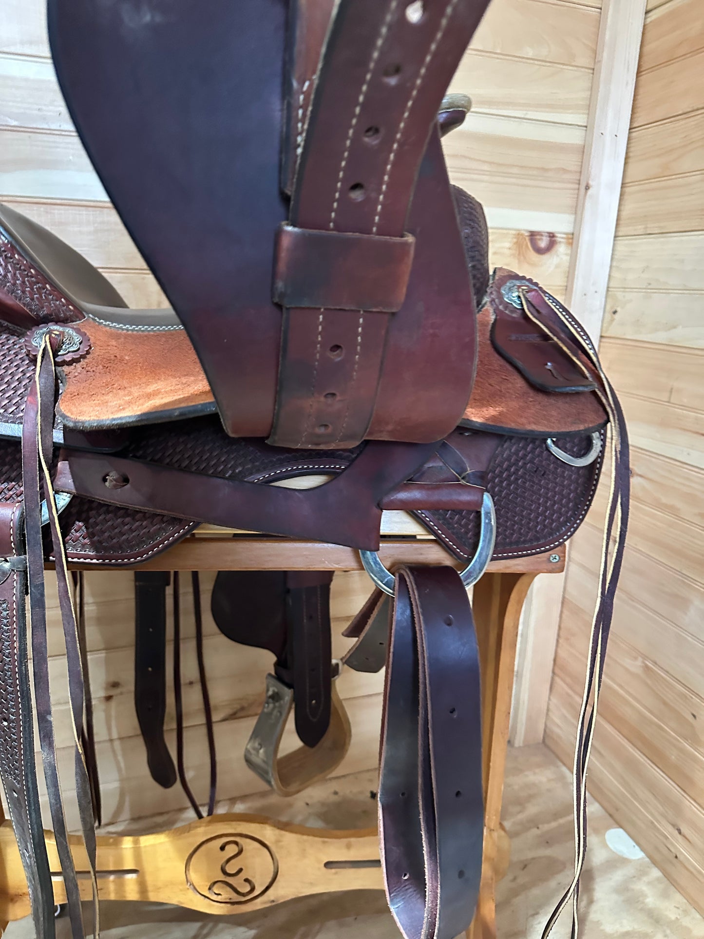 16” Diamond K Saddlery Ranch Roper Western Saddle