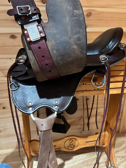 16.5” Tucker Meadow Creek Round Skirt Western Trail Saddle Model T91 (2020)