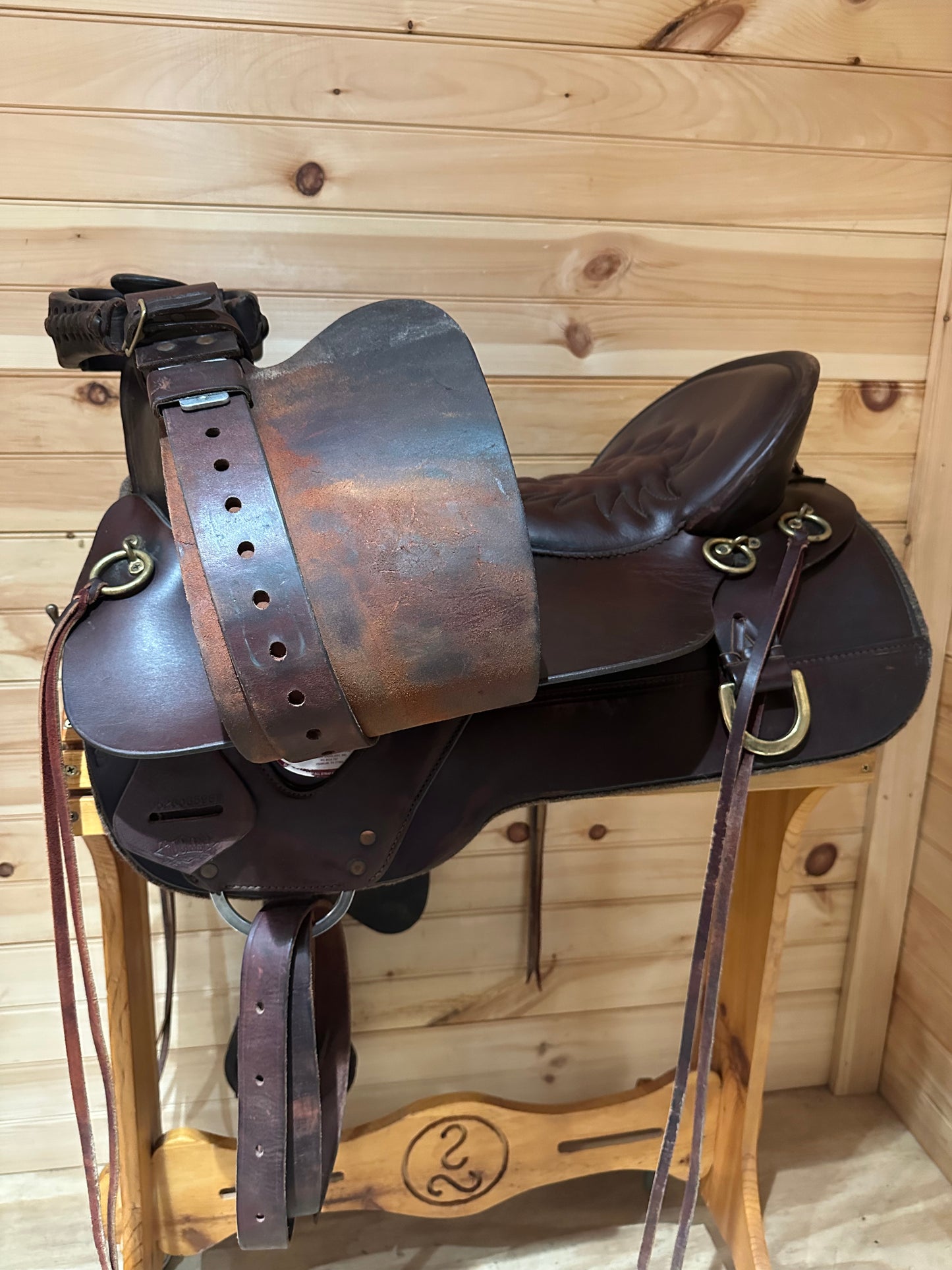 18.5” Tucker High Plains Western Trail Saddle Model 260