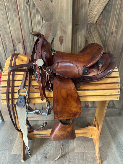 11” Simco Children’s Pony Western Saddle (PACKAGE)