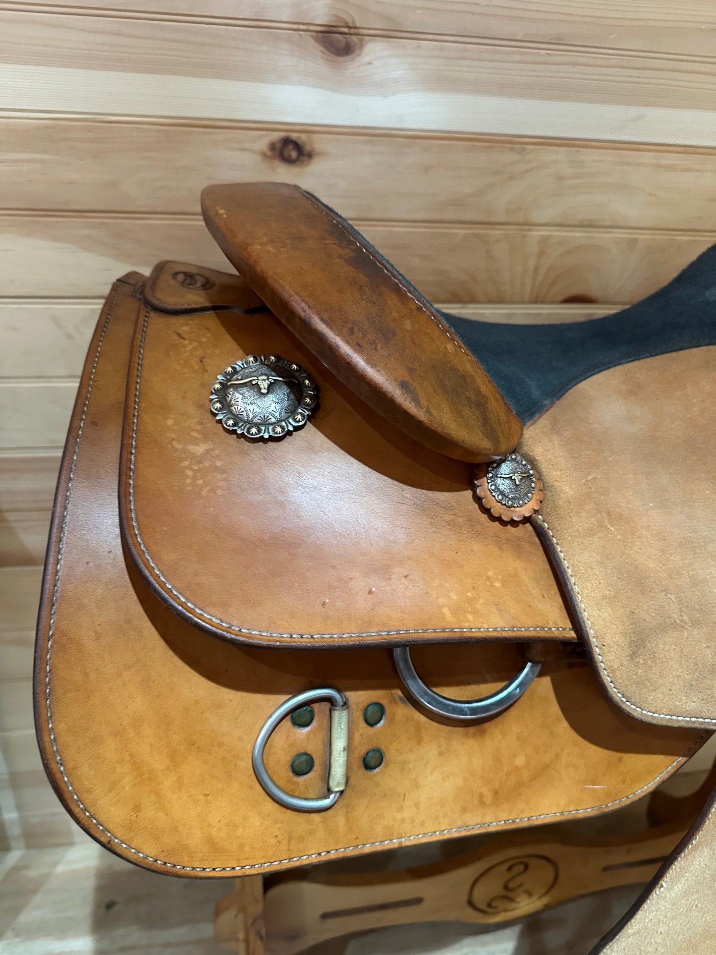 17” Woods’ Custom Western Work Training Saddle
