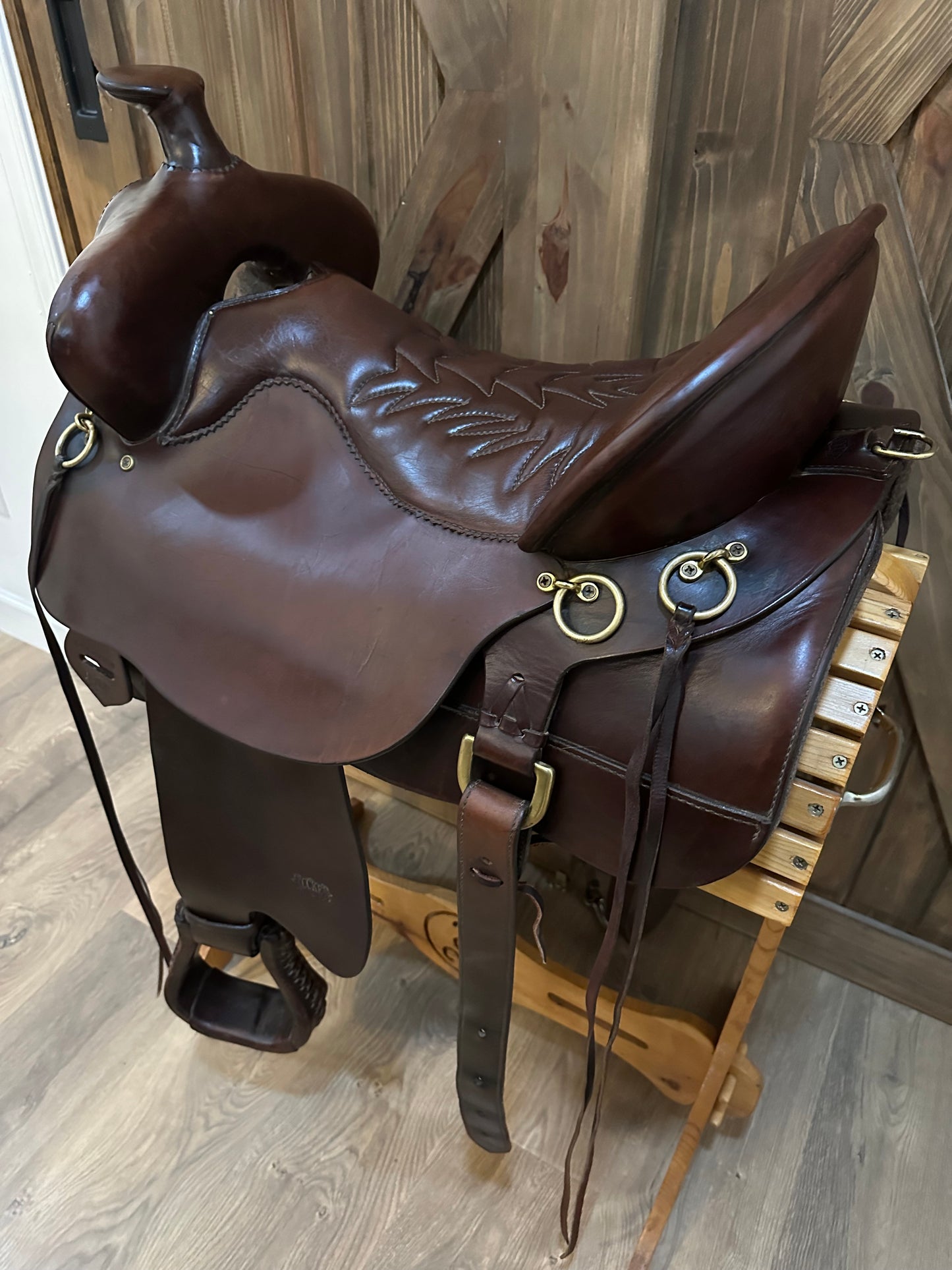 17.5” Tucker High Plains Western Trail Saddle Model 260