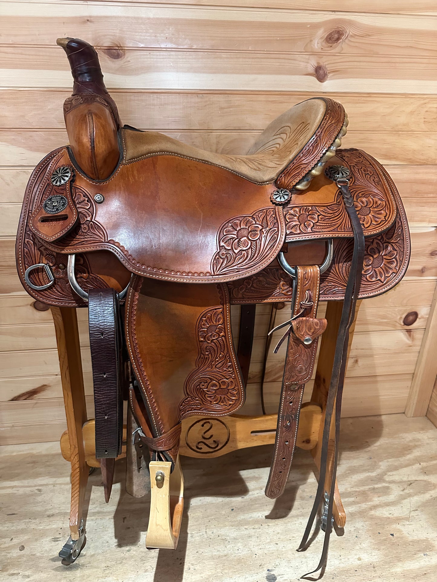 15.5” Crates Light Ladies Ranch Versatility All-Event Saddle Model 2282-3