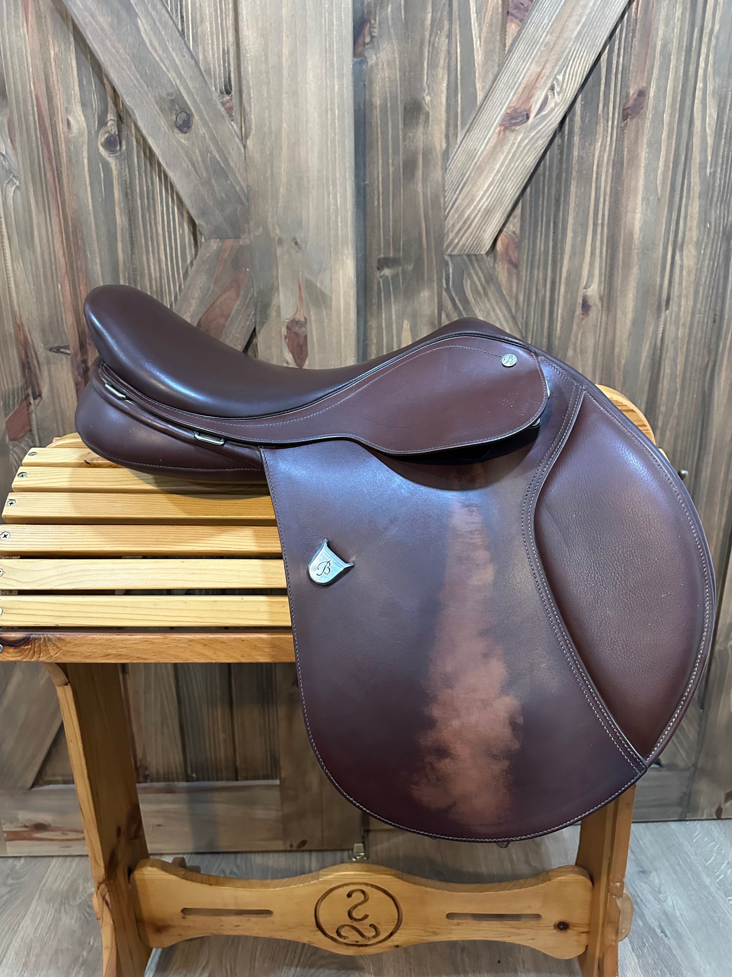 16.5” Bates Caprilli Close contact/Jumping Saddle w/ XCH