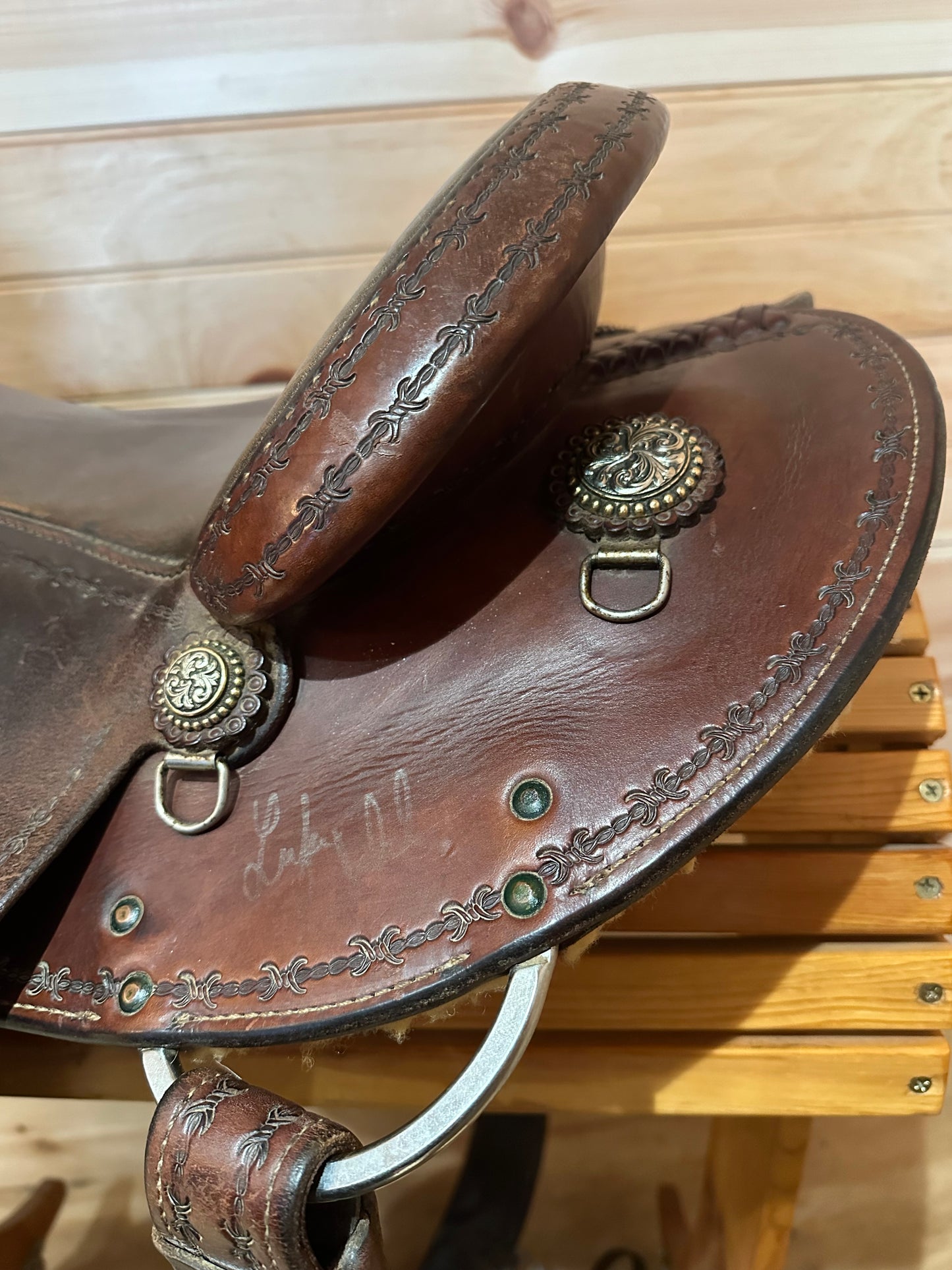 14” Clinton Anderson Aussie Stock Saddle by Martin Saddlery