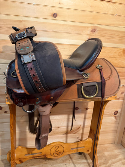 16” Circle Y High Horse Navasota Western Trail Saddle Model 6924