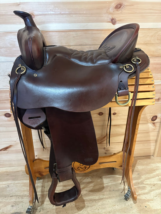 16.5” Tucker High Plains Western Trail Saddle Model 260 (XW)