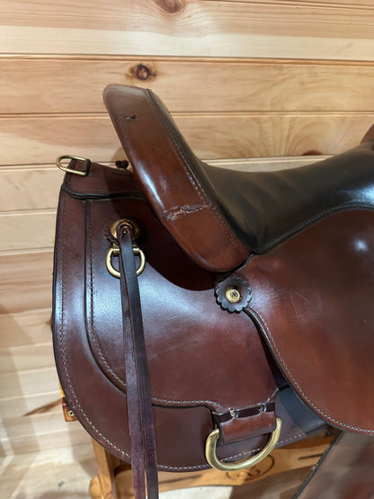 15” Circle Y Flex-Lite Western Trail Saddle Model 1650
