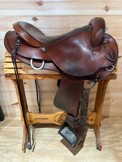 16.5” National Bridle Shop Gaited Endurance Saddle Model 2624