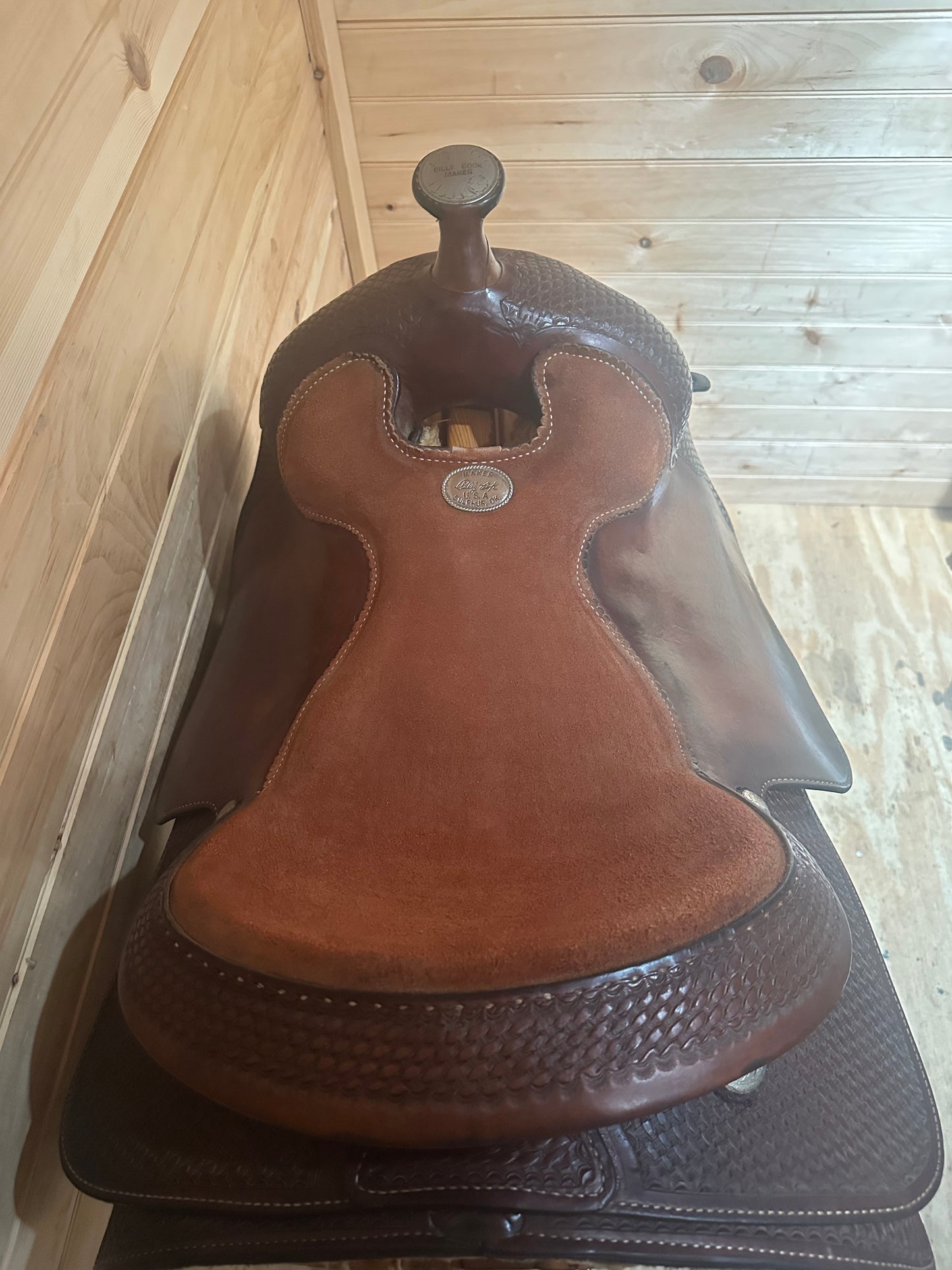16” Billy Cook Maker Reiner Western Saddle Model 932
