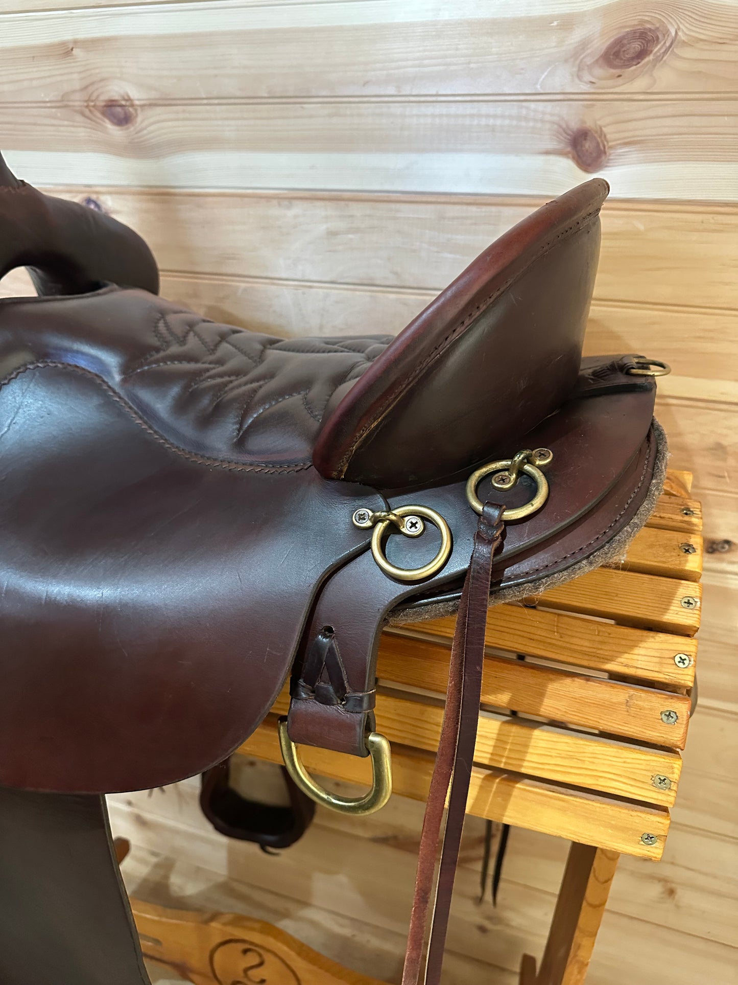 16.5” Tucker High Plains Western Trail Saddle Model 260 (XW)