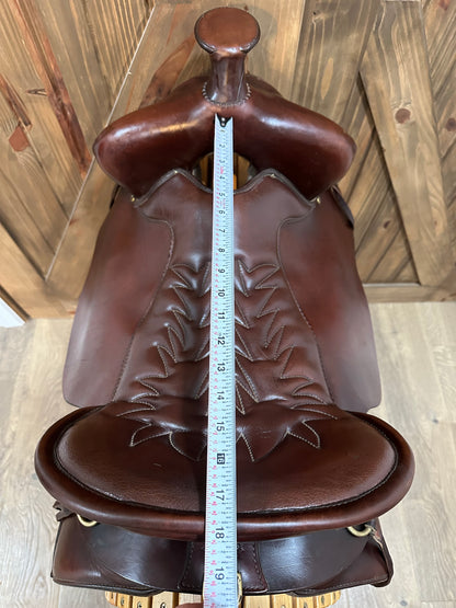 17.5” Tucker High Plains Western Trail Saddle Model 260