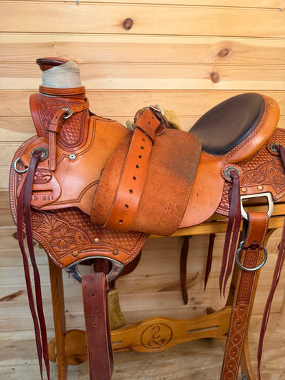 17.5” McCall Wade Trail Western Ranch Saddle Model 190 611