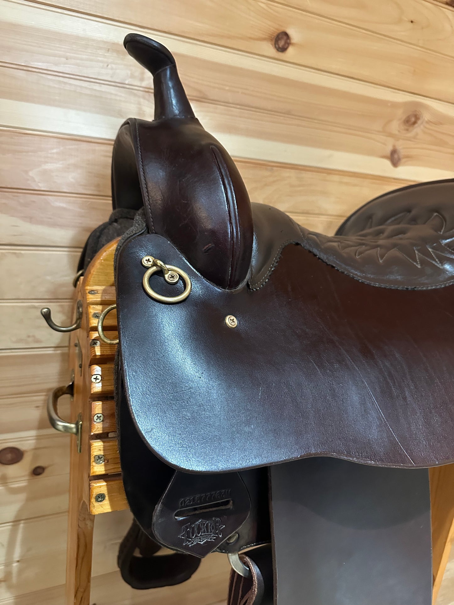 17.5” Tucker Cheyenne Western Trail Saddle Model 157