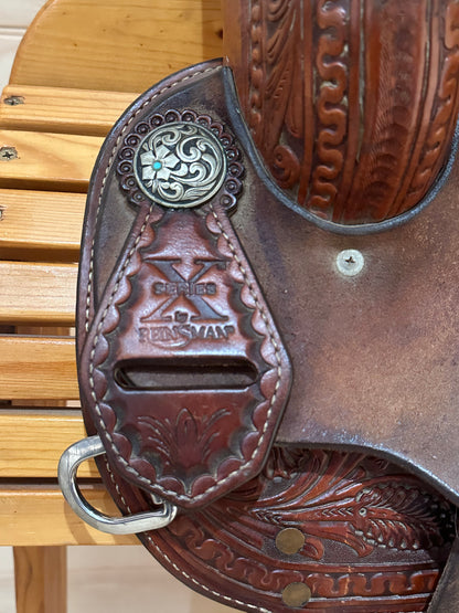 13.5” Reinsman X Series Barrel Racing Western Saddle