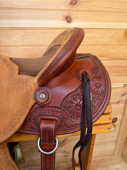 14.5 McCall Mclite Wade Ranch Trail Western Saddle W222-918