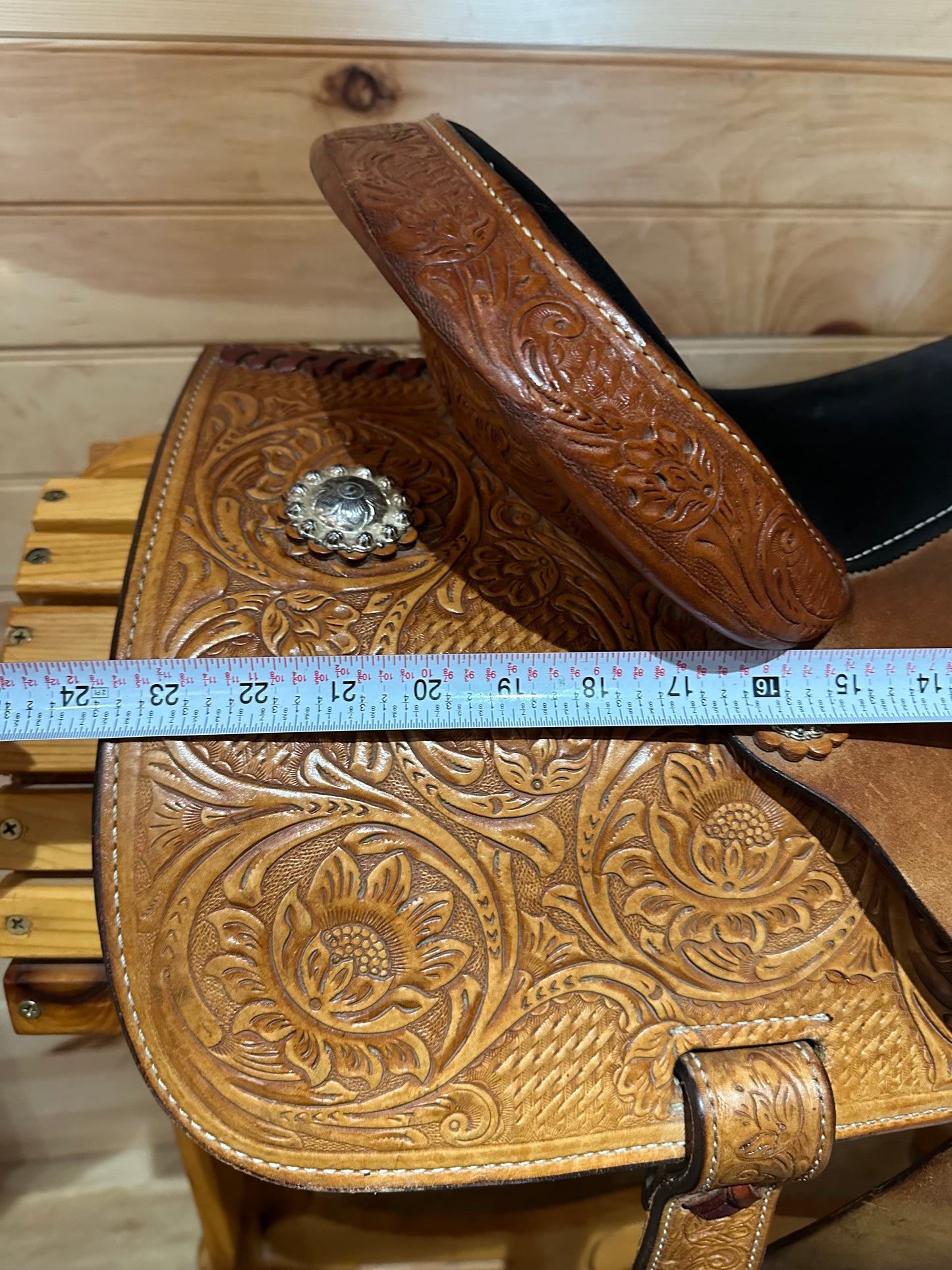 14.5” Circle Y Marlene Special EFFX Barrel Racing Western Saddle Model 1186