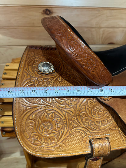 14.5” Circle Y Marlene Special EFFX Barrel Racing Western Saddle Model 1186