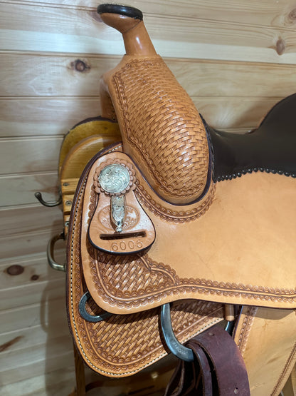 17” Billy Cook Maker Reiner Western Saddle Model 6005