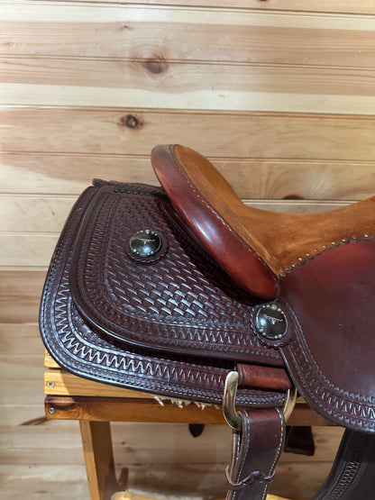 15.5” McCall Cowhorse Western Saddle Model 690 1203